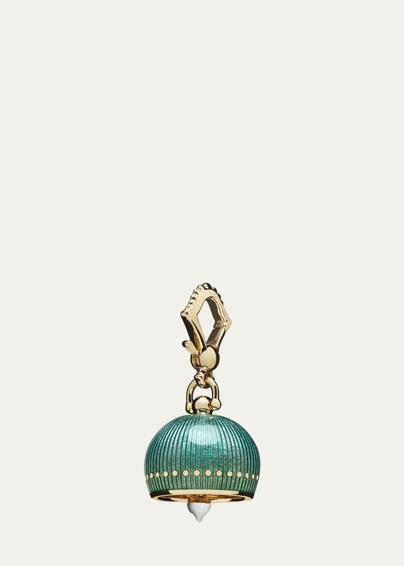 Paul MorelliEmerald Enamel Bell Charm