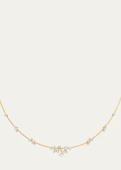 Paul Morelli18K Yellow Gold Diamond Single Unity Confetti Necklace