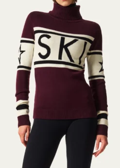 Perfect MomentSchild SKI Intarsia Turtleneck Sweater