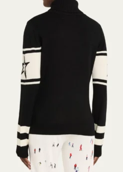 Perfect MomentSchild SKI Intarsia Turtleneck Sweater