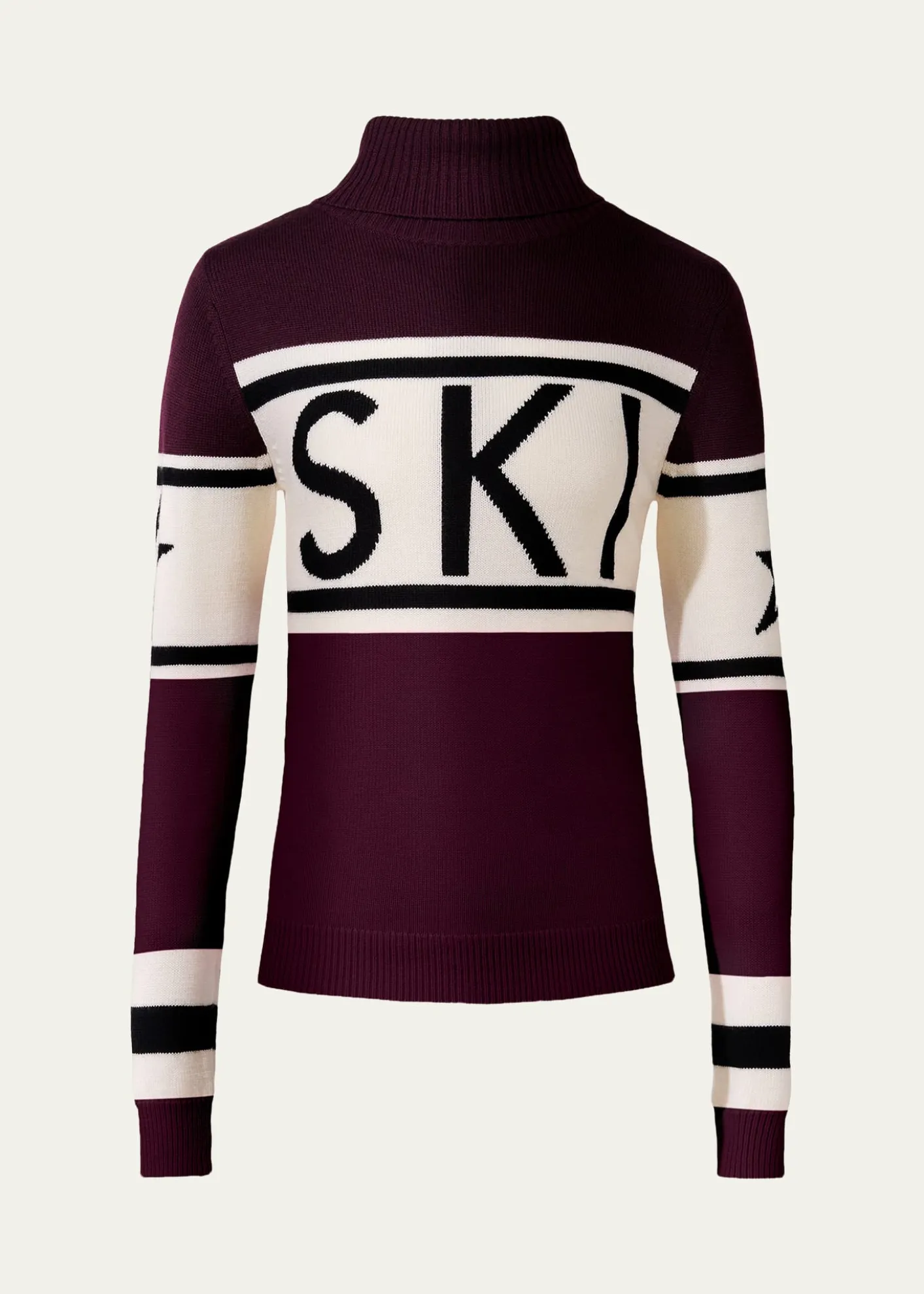 Perfect MomentSchild SKI Intarsia Turtleneck Sweater