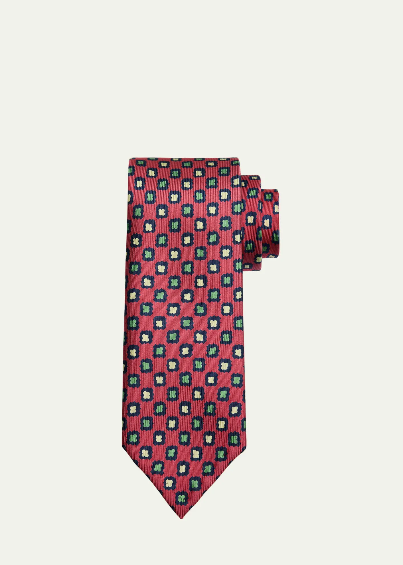 Petronius 1926Men's Limited Edition Geometric Silk Tie