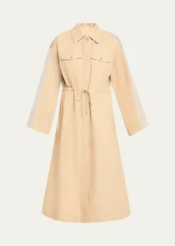 3.1 Phillip LimCombo Blouson Trench Coat