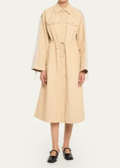 3.1 Phillip LimCombo Blouson Trench Coat