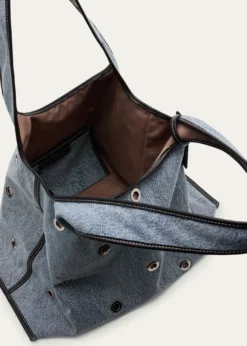 3.1 Phillip LimCotton Denim Market Tote Bag