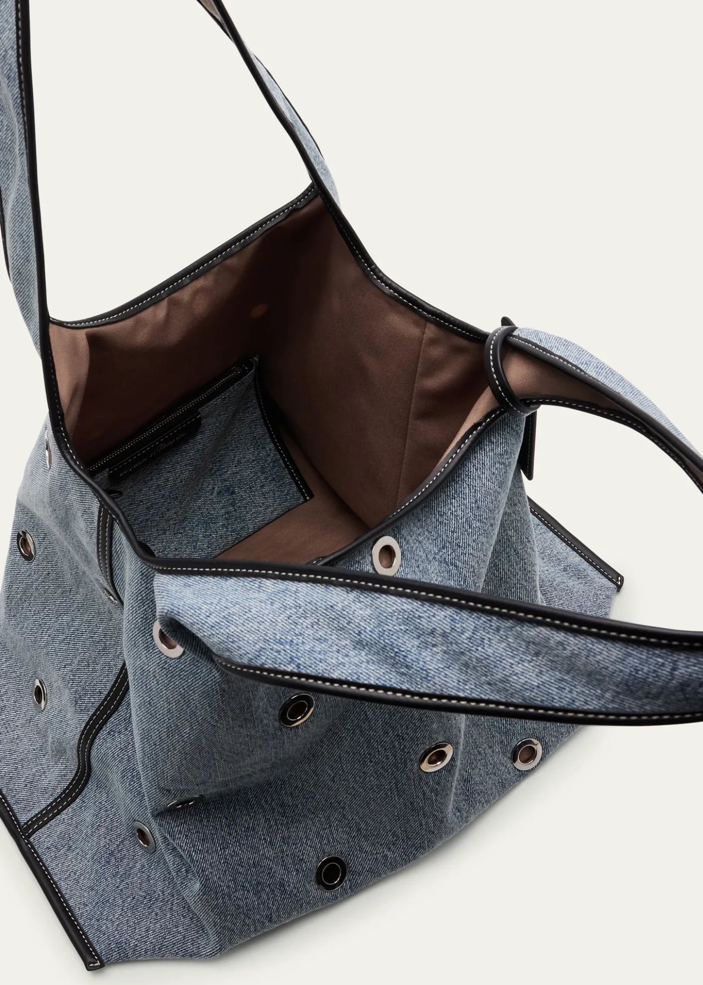 3.1 Phillip LimCotton Denim Market Tote Bag