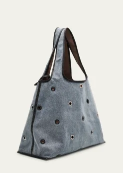 3.1 Phillip LimCotton Denim Market Tote Bag
