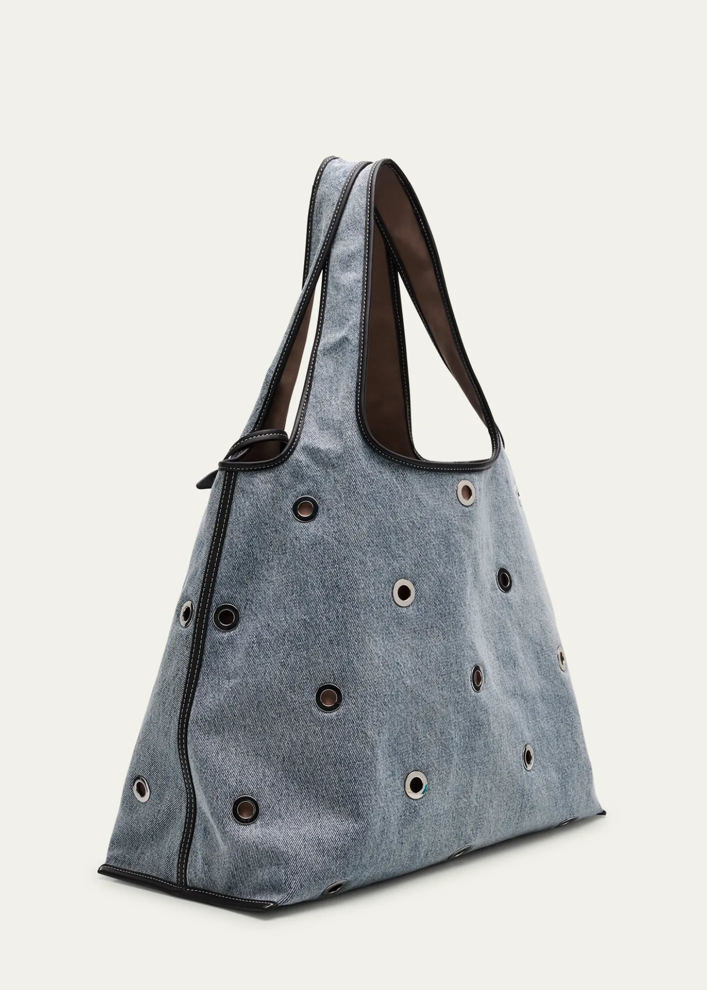 3.1 Phillip LimCotton Denim Market Tote Bag