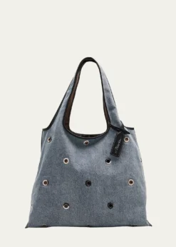 3.1 Phillip LimCotton Denim Market Tote Bag