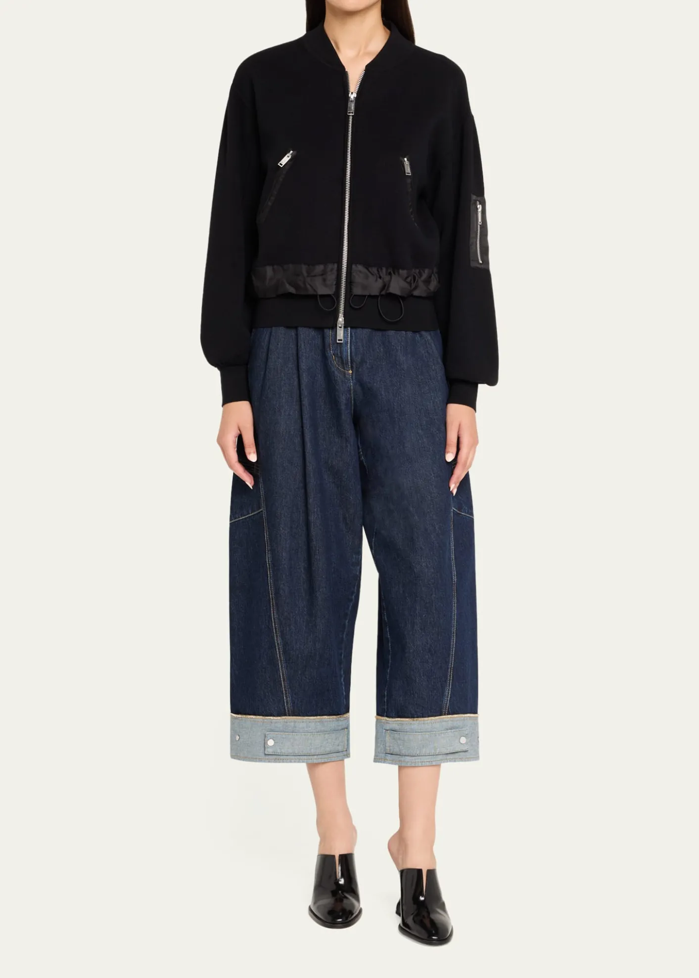 3.1 Phillip LimDouble-Layer Bomber Jacket