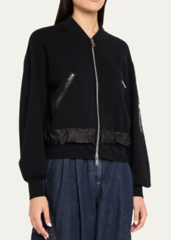 3.1 Phillip LimDouble-Layer Bomber Jacket