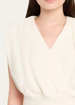 3.1 Phillip LimDraped Sleeveless French Terry Top