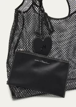 3.1 Phillip LimEmbellished Mesh Market Tote Bag
