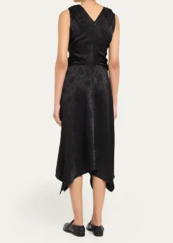 3.1 Phillip LimFloral Silk Draped Midi Dress