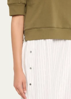 3.1 Phillip LimFrench-Terry Combo Dress