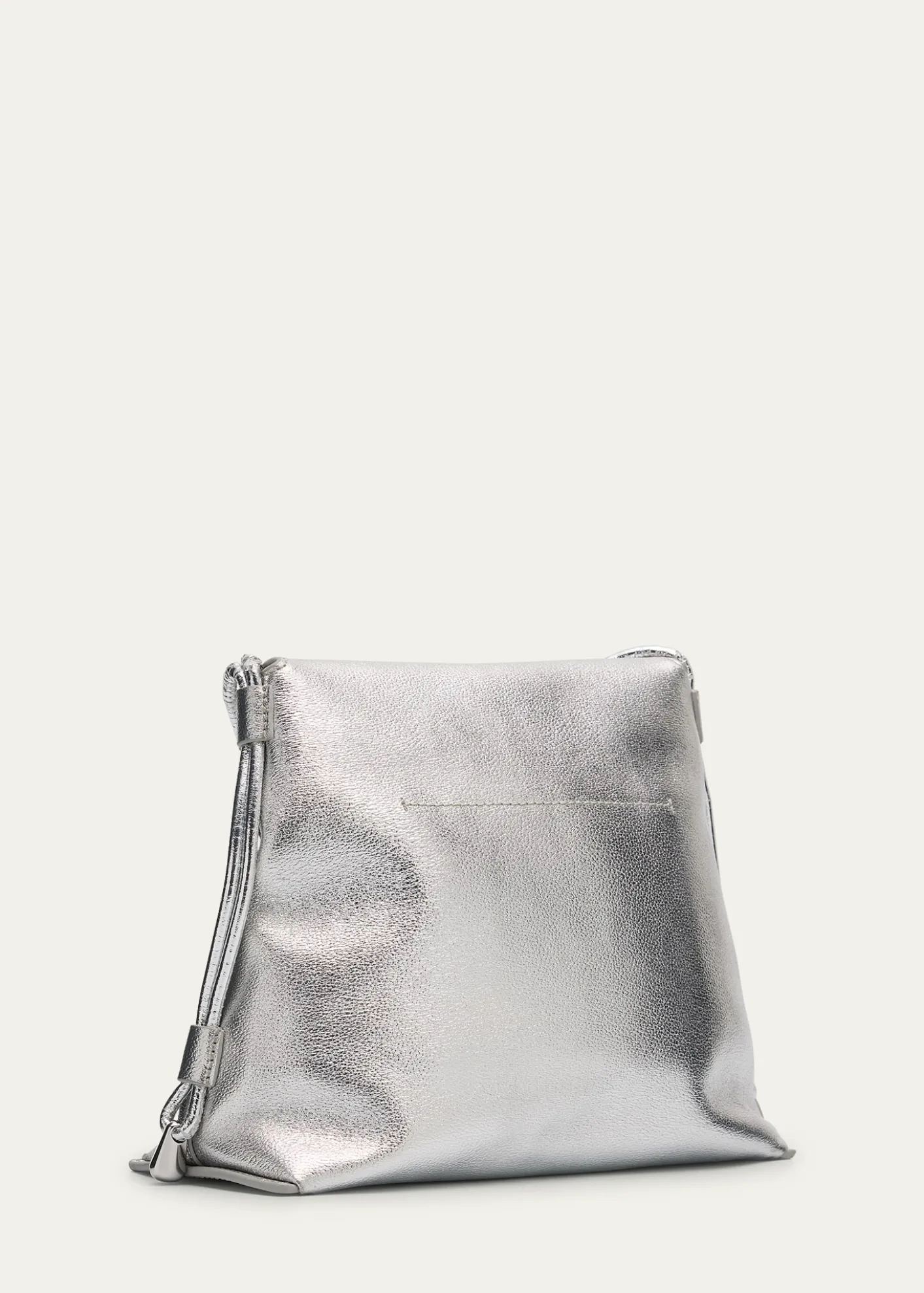 3.1 Phillip LimID Petite Soft Metallic Leather Shoulder Bag