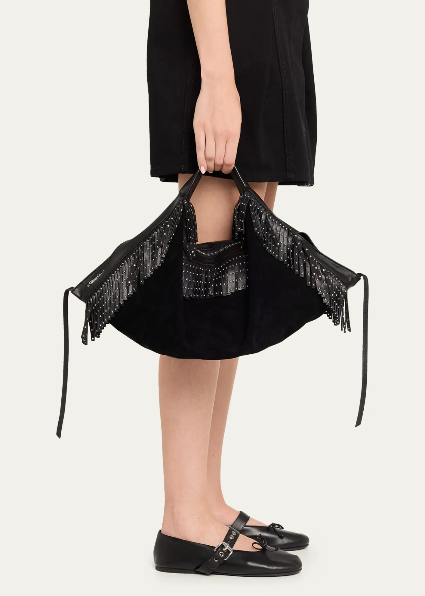 3.1 Phillip LimLuna Fringed Suede Shoulder Bag
