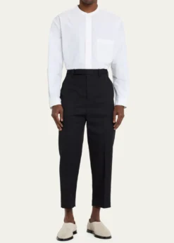 3.1 Phillip LimMen's Band-Collar Relaxed Sport Shirt