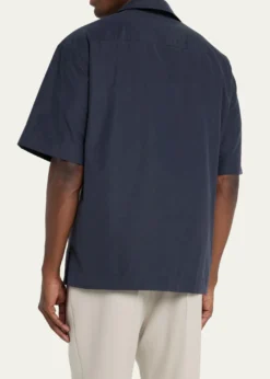 3.1 Phillip LimMen's Half-Zip Popover Shirt