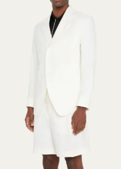 3.1 Phillip LimMen's Oversized Solid Sport Jacket