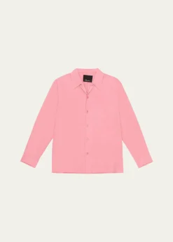 3.1 Phillip LimMen's Semi-Sheer Sport Shirt