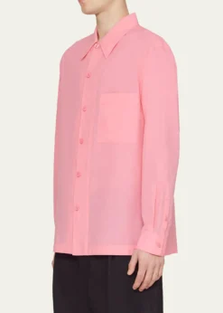 3.1 Phillip LimMen's Semi-Sheer Sport Shirt