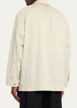 3.1 Phillip LimMen's Twill Button-Front Chore Coat