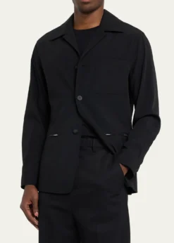 3.1 Phillip LimMen's Zip-Pocket Work Jacket