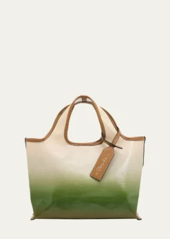 3.1 Phillip LimOmbre Coated Canvas Mini Market Tote Bag