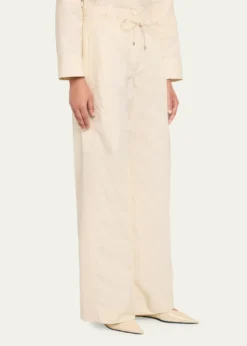 3.1 Phillip LimPoplin Double-Waistband Pants