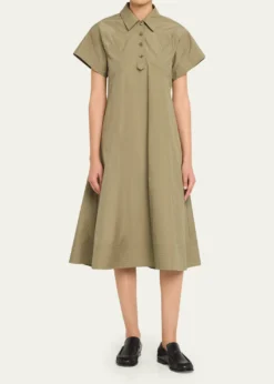 3.1 Phillip LimPoplin Trapeze Midi Dress