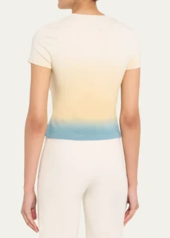 3.1 Phillip LimShort-Sleeve Ombré Cardigan