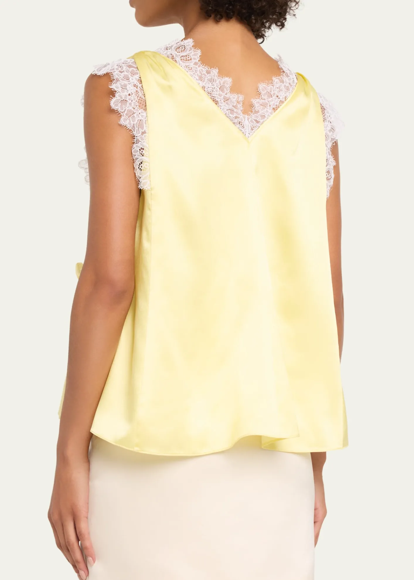 3.1 Phillip LimSleeveless Satin V-Neck Top