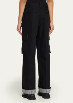 3.1 Phillip LimUtility Cargo Pants with Contrast Cuffs