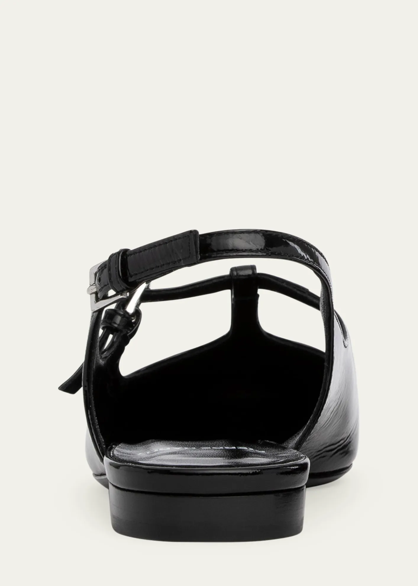Pierre HardyMia Patent Leather Mary Jane Slingback Flats