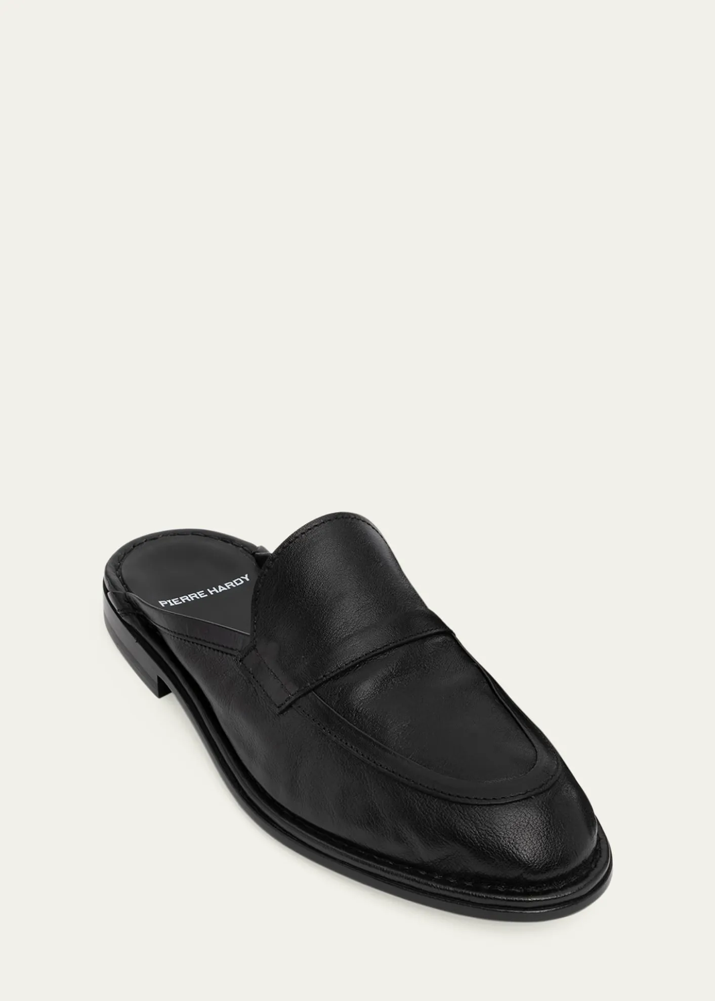 Pierre HardyNoto Leather Loafer Mules