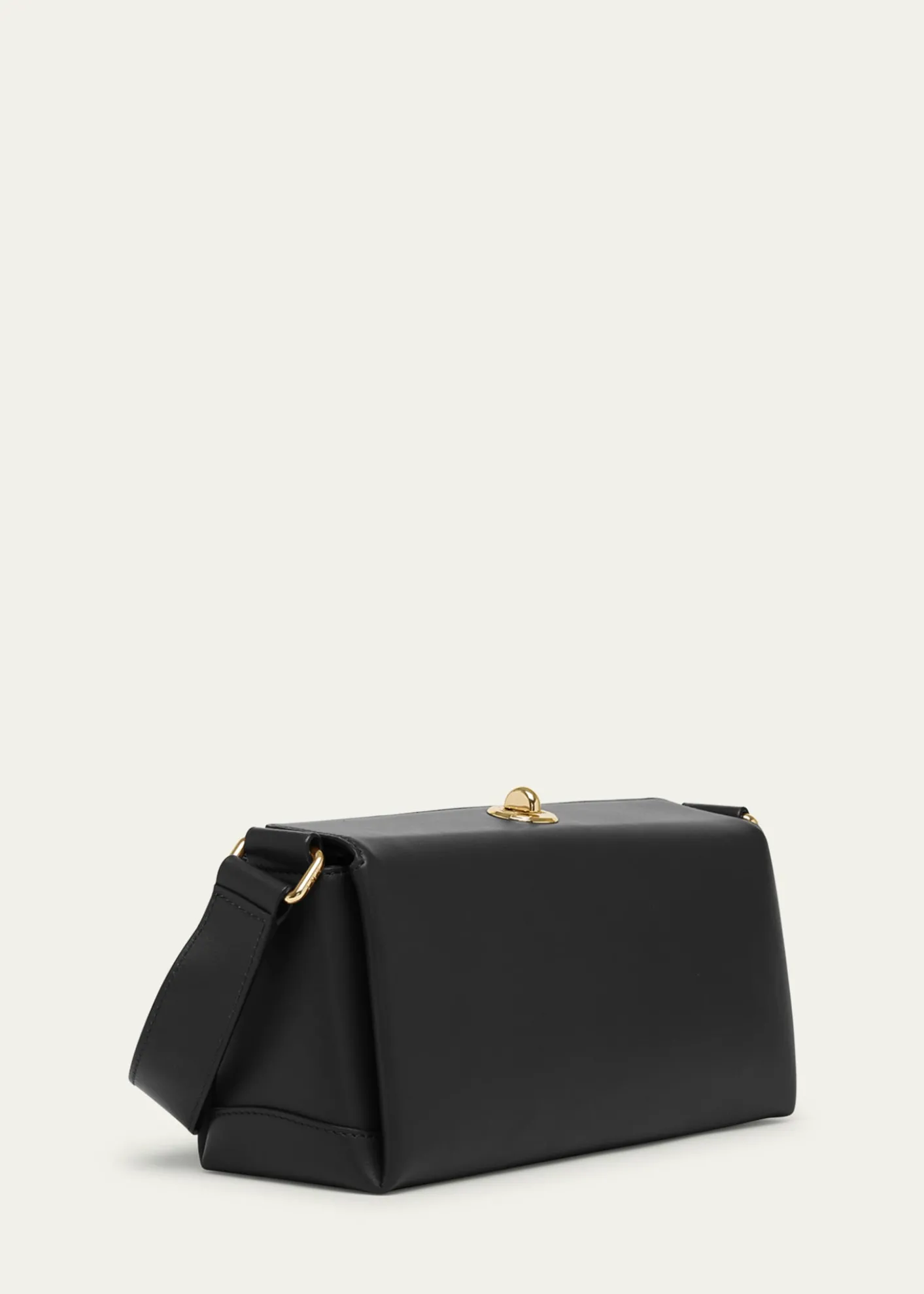 Plan CFolded Leather Shoulder Bag