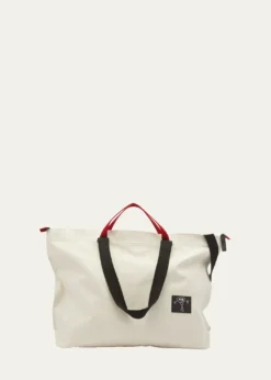 Plan CLarge Pili and Bianca Canvas Shopper Tote Bag