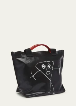 Plan CMedium Printed Shopper Tote Bag