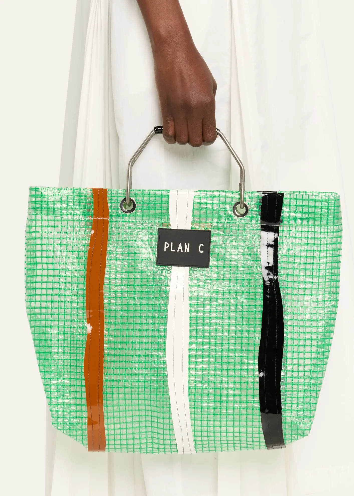 Plan CMedium Woven Shopping Tote Bag