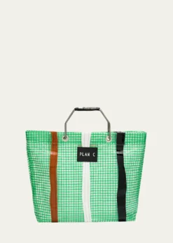 Plan CMedium Woven Shopping Tote Bag