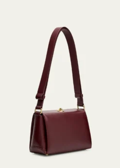 Plan CSmall Folded Shoulder Bag in Vitello Leather