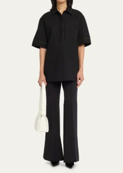 Plan CSmall Leather Shoulder Bag