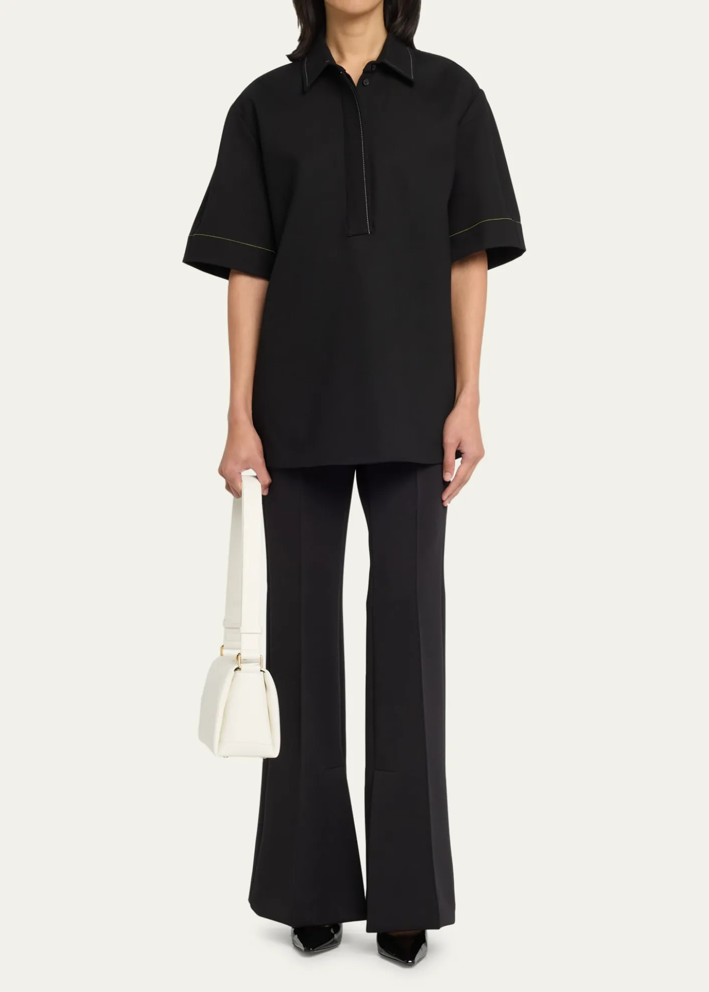 Plan CSmall Leather Shoulder Bag