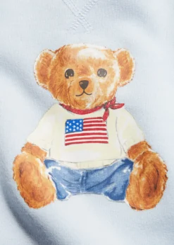 Polo Ralph LaurenBoy's American Polo Bear Coverall, Sizes Newborn-12M