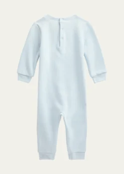 Polo Ralph LaurenBoy's American Polo Bear Coverall, Sizes Newborn-12M