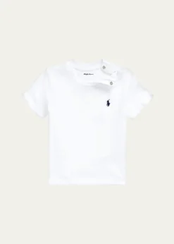 Polo Ralph LaurenBoy's Cotton Jersey Crewneck Tee, Size 3-24M