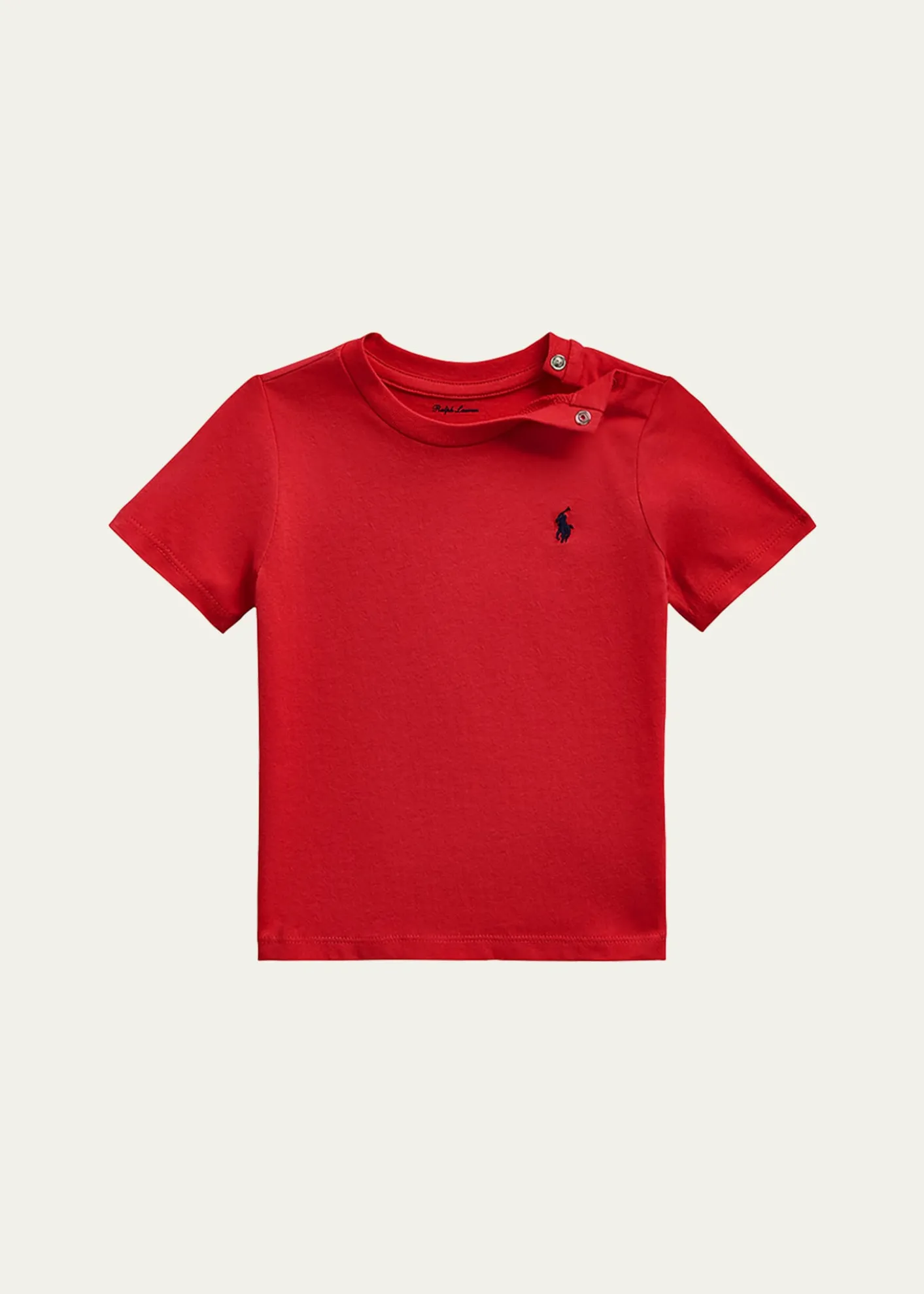 Polo Ralph LaurenBoy's Cotton Jersey Crewneck Tee, Size 3-24M