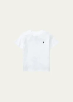 Polo Ralph LaurenBoy's Cotton Jersey Crewneck Tee, Size 2-7