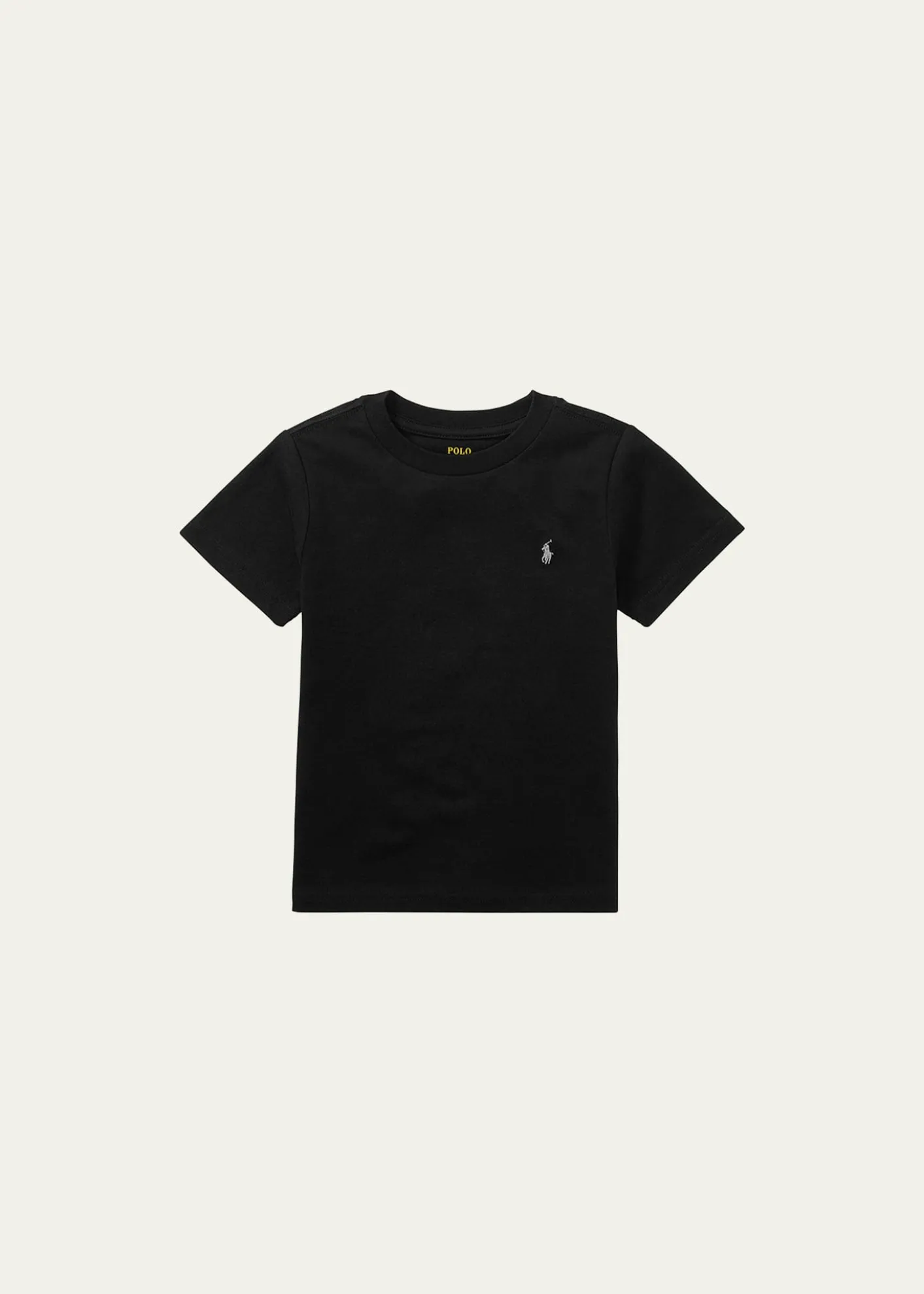 Polo Ralph LaurenBoy's Cotton Jersey Crewneck Tee, Size 2-4
